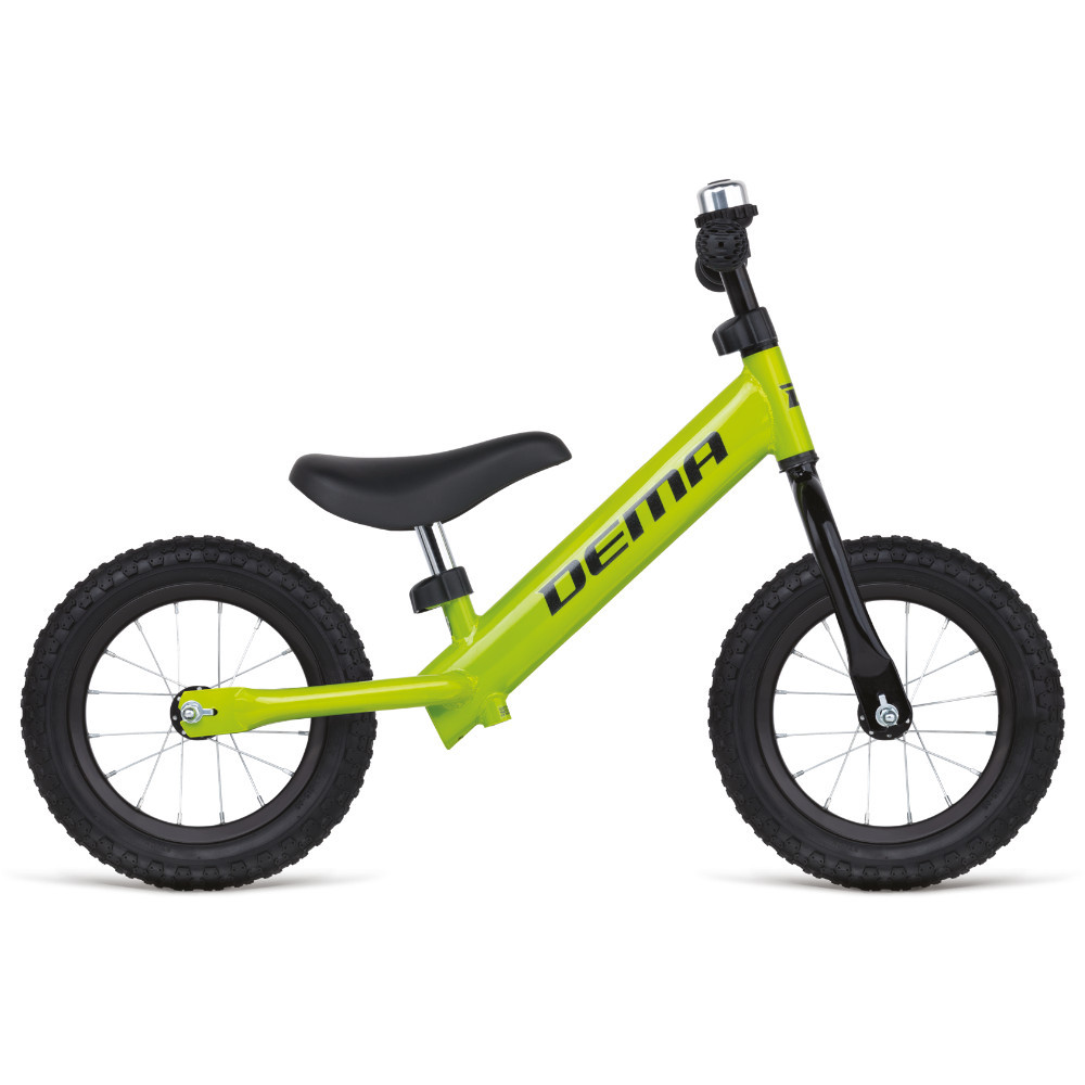 Dema Beep Air LT Kids Balance Bike, Yellow/Black | Balansa Velosipēds