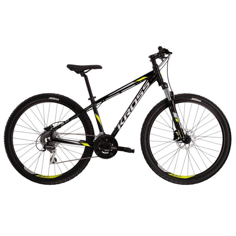 KROSS velosipēds HEXAGON 5.0 black/yellow 2022
