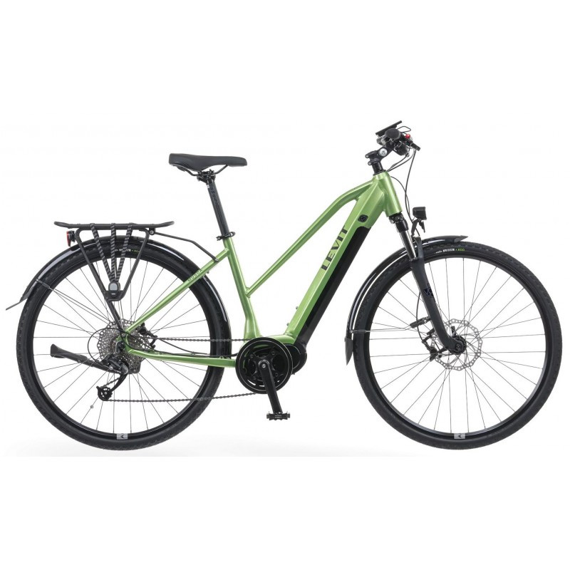 LEVIT elektro velosipēds eTREKKING MUSCA MX 630 olīvu zaļš