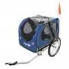 Bicycle trailer 'NFun for animals (blue)